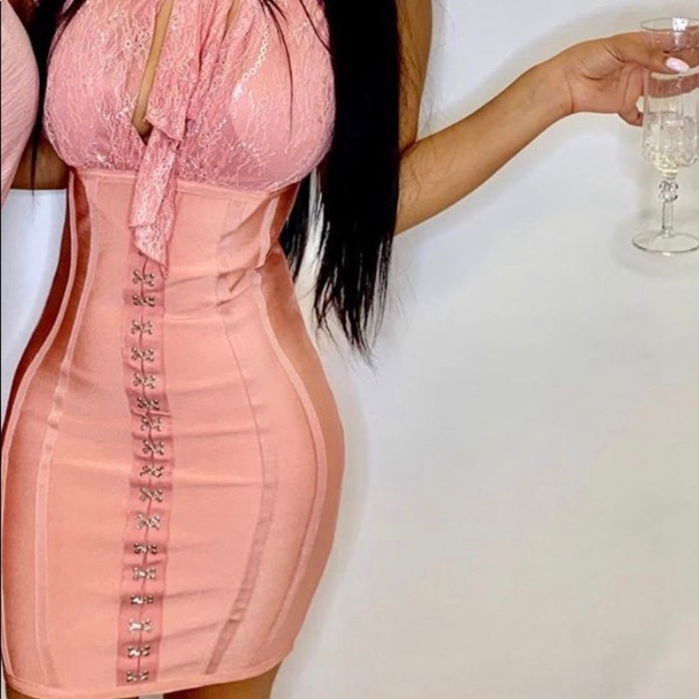 Pink dress